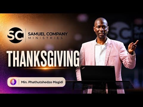 THANKSGIVING | Teaching | Sunday Service | 24 MAY 2026
