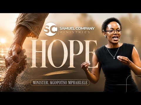 HOPE | Teaching | Sunday Service | 31 MAY 2026