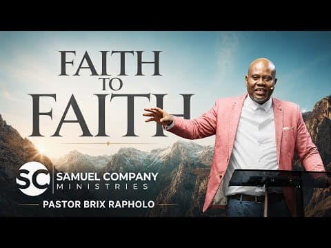 FAITH TO FAITH | Teaching | Sunday Service | 07 JUNE 2026